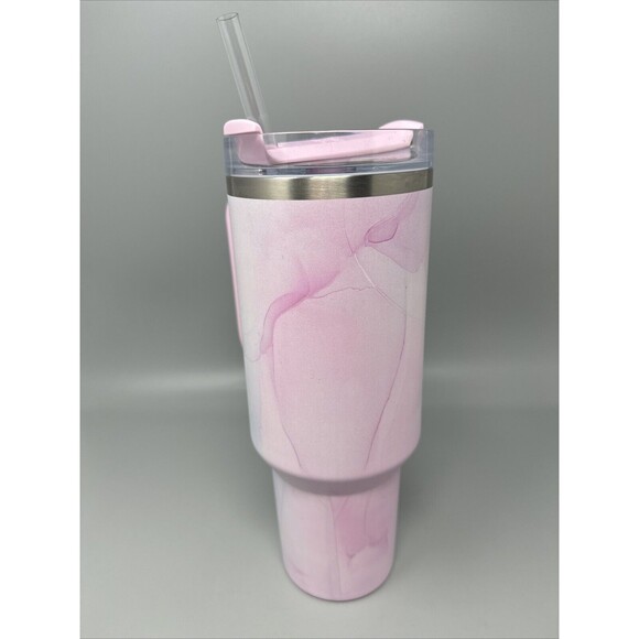 STANLEY 40 OZ QUENCHER TUMBLER WATERCOLOR TULLE TARGET RELEASE - Picture 4 of 5